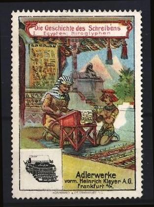 Reklamemarke frankfurt m - reklamemarke,