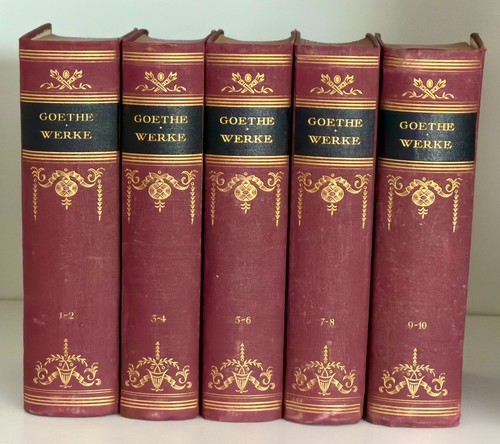 Goethe gesammelte werke - goethe,