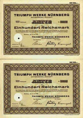 Triumph werke 1935 - triumph,
