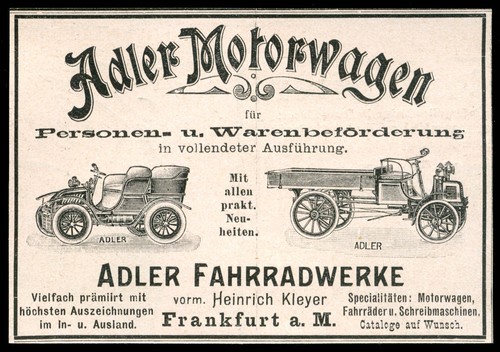 Alte werbung reklame 1902 - alte,