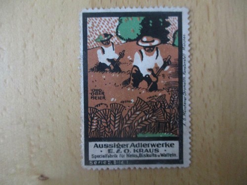 Reklamemarke aussiger - -,