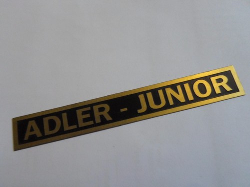 Typenschild adler junior - adler,